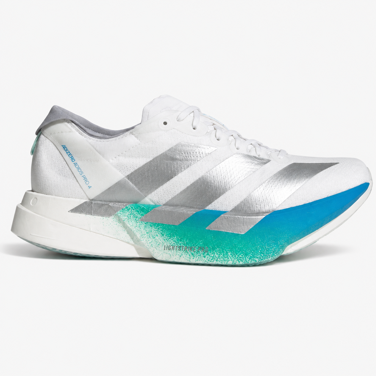 Adidas Adizero Adios Pro 4 'White-silver-blue'