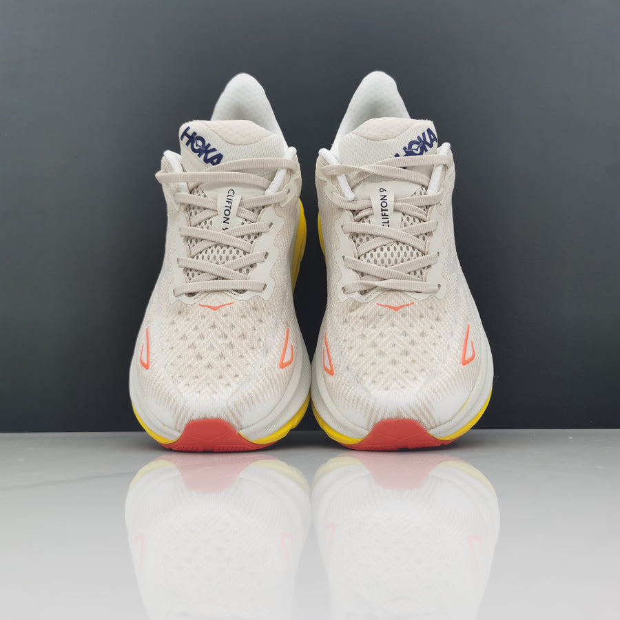 Hoka Clifton 9 'Eggnog Passion Fruit'