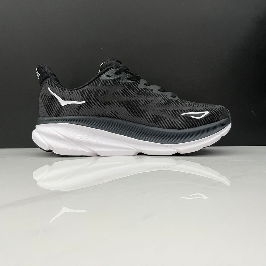 Hoka Clifton 9 'Black White'