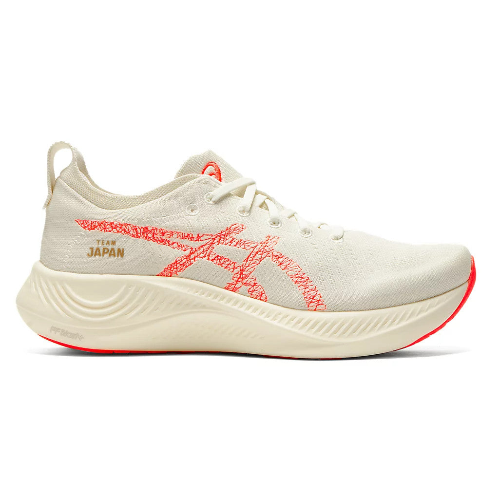 Asics Nimbus Mirai Paris 'White Sunrise Red'