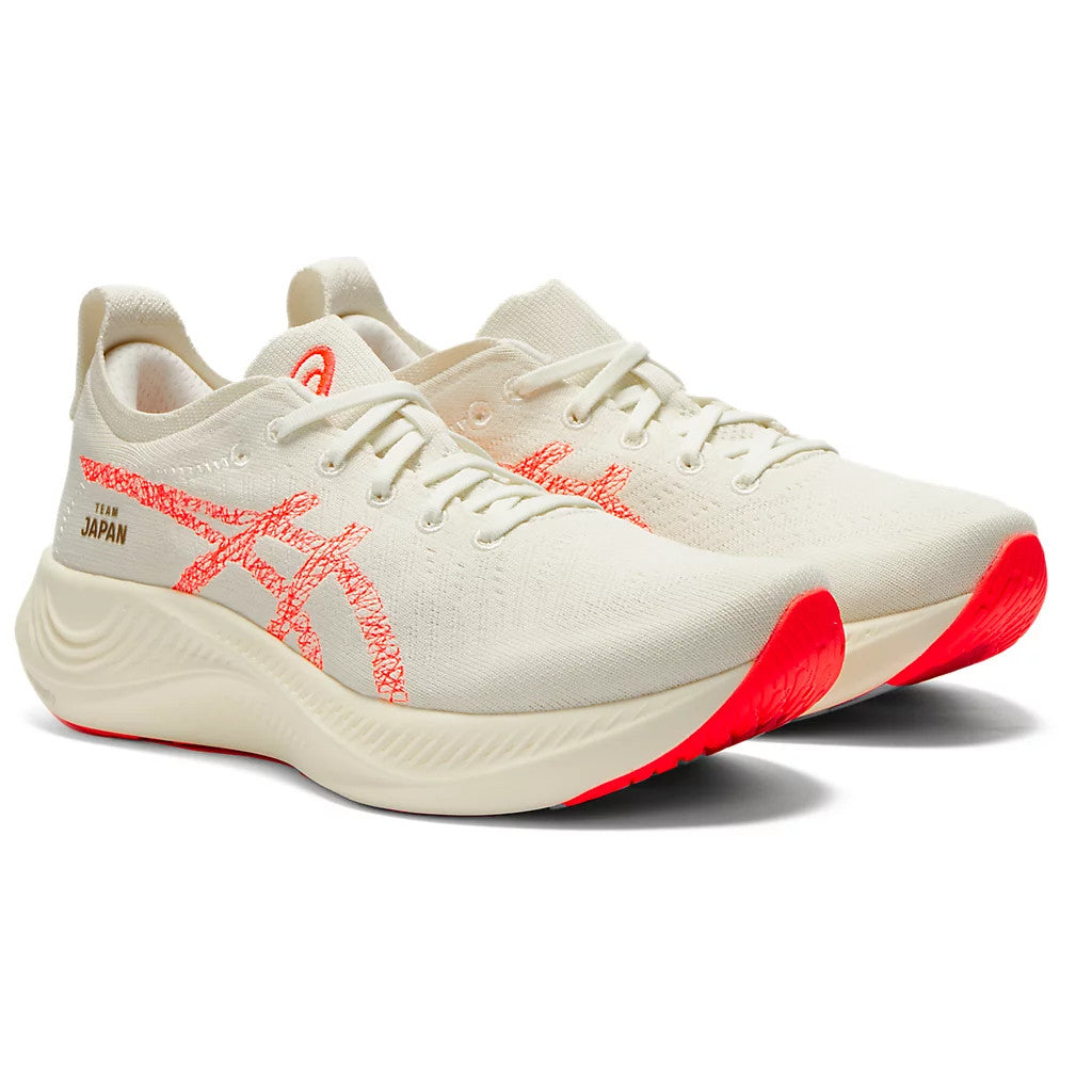 Asics Nimbus Mirai Paris 'White Sunrise Red'