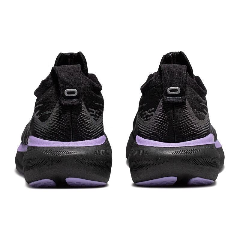 Asics Gel Nimbus 25 'Black and Purple'