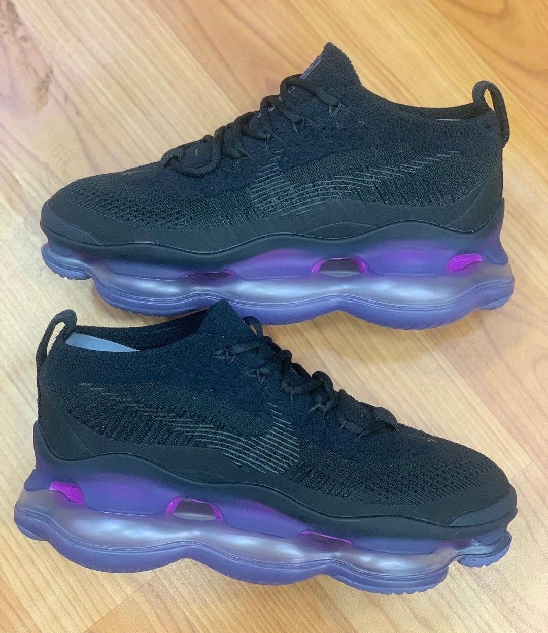 Nike Air Max Scorpion Flyknit 'Black Purple'