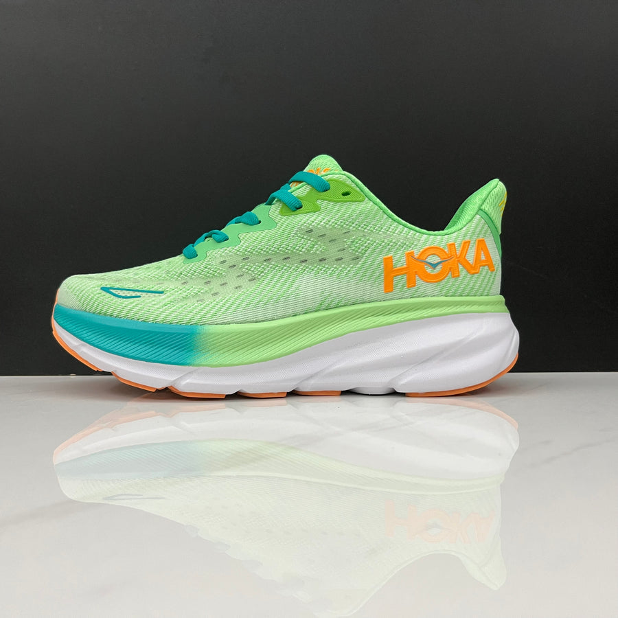 Hoka Clifton 9 'Lime Glow'