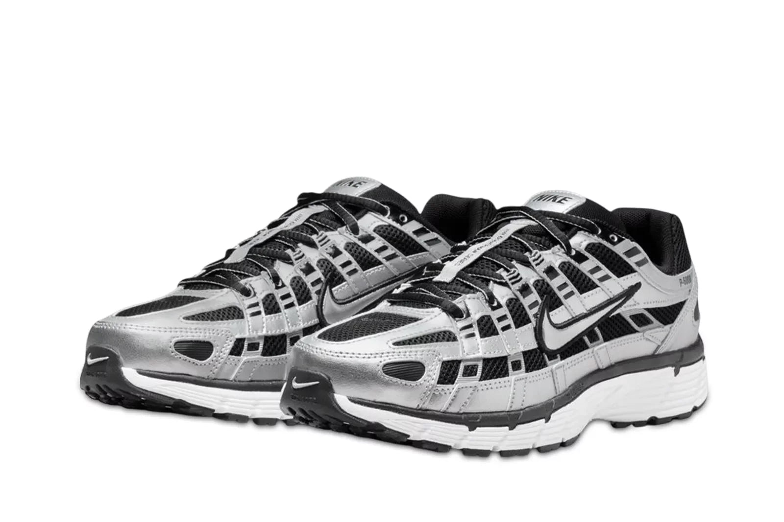 Wmns P-6000 'Metallic Silver Black'