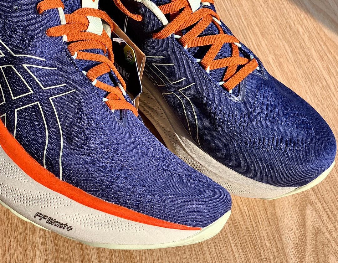 Asics Gel Nimbus 25 'Navy Blue with Orange and White'