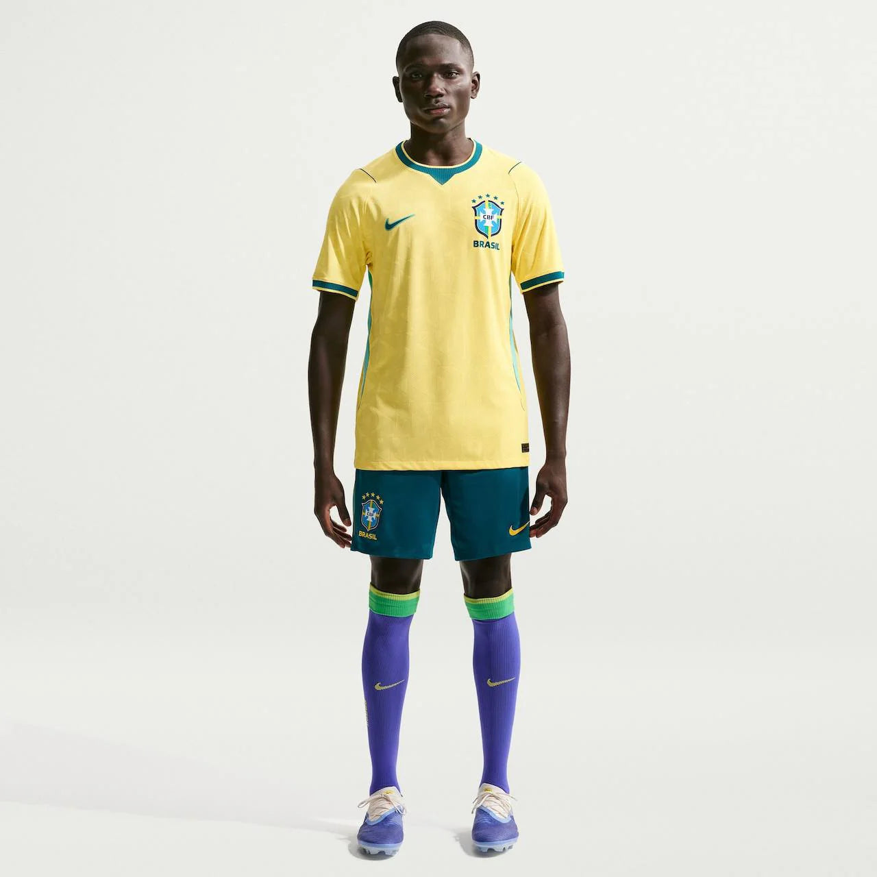 Camisa Brasil Titular 2026/27 - Versão Jogador Copa do Mundo